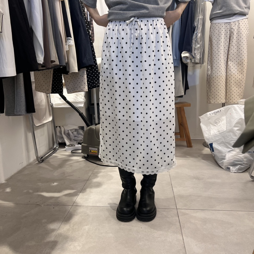 TAN&COMO東大門代購女士新款休閑25春夏人氣半身裙中短裙tan-COMO半身裙/中短裙