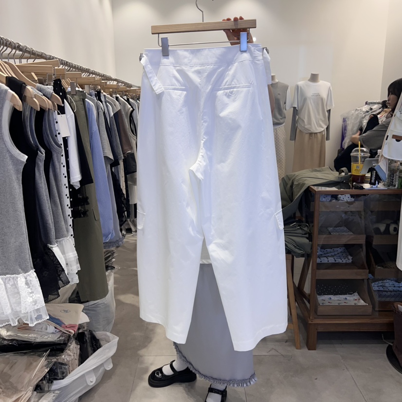 TAN&COMO東大門實拍女裝新品熱賣職業真品休閑25春夏休閑褲tan-COMO休閑褲