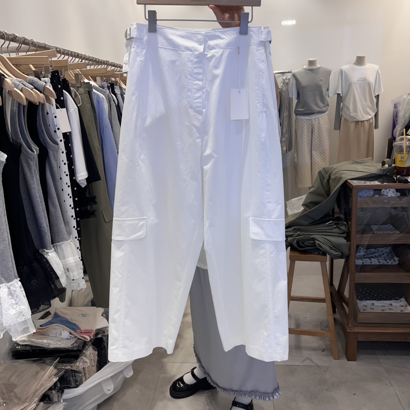TAN&COMO東大門實拍女裝新品熱賣職業真品休閑25春夏休閑褲tan-COMO休閑褲