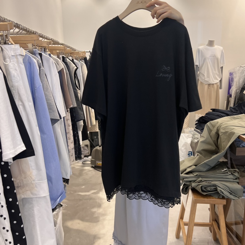 TAN&COMO韓國直郵女士新品真品時尚熱賣休閑25春夏T恤tan-COMOT恤圖色3