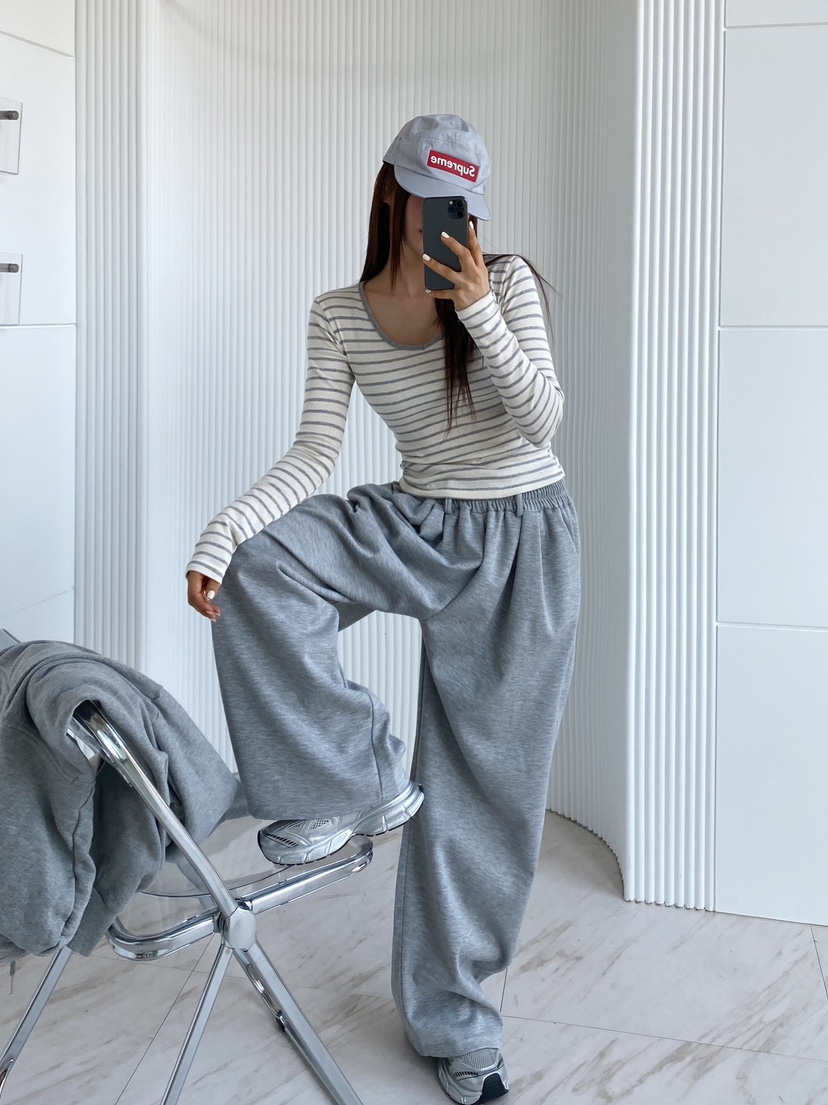 CLOTH韓國㊣直郵東大門代購女裝新品時尚職業人氣熱賣長袖T恤CLOTH長袖T恤