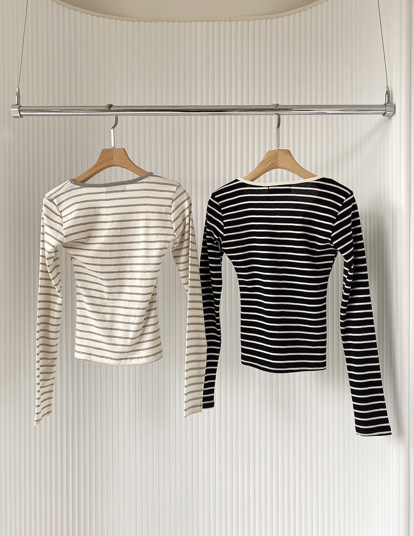 CLOTH韓國㊣直郵東大門代購女裝新品時尚職業人氣熱賣長袖T恤CLOTH長袖T恤