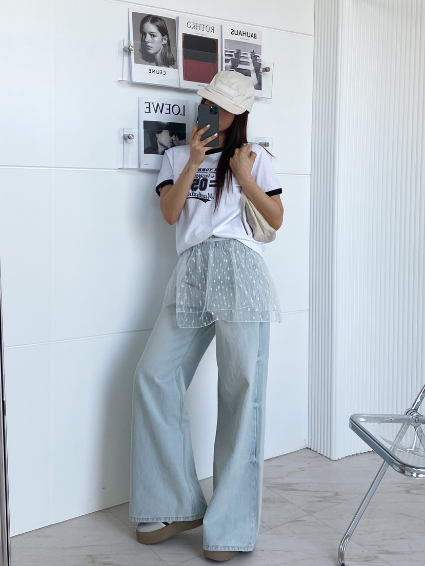 CLOTH直郵韓國代購㊣女裝新款職業25春夏熱賣時尚休閑人氣T恤CLOTHT恤