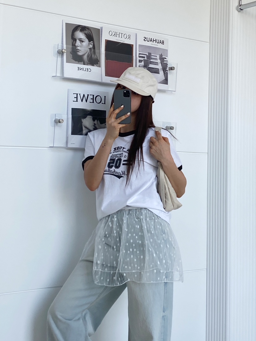 CLOTH直郵韓國代購㊣女裝新款職業25春夏熱賣時尚休閑人氣T恤CLOTHT恤