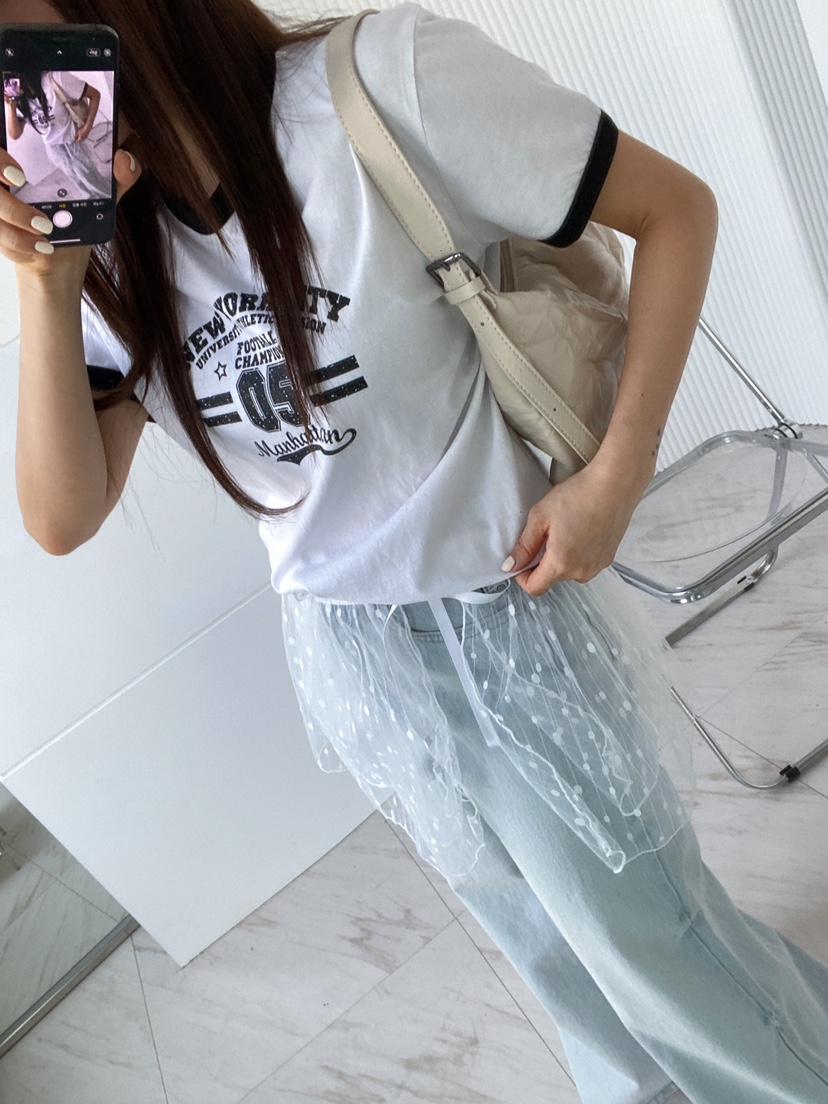 CLOTH直郵韓國代購㊣女裝新款職業25春夏熱賣時尚休閑人氣T恤CLOTHT恤
