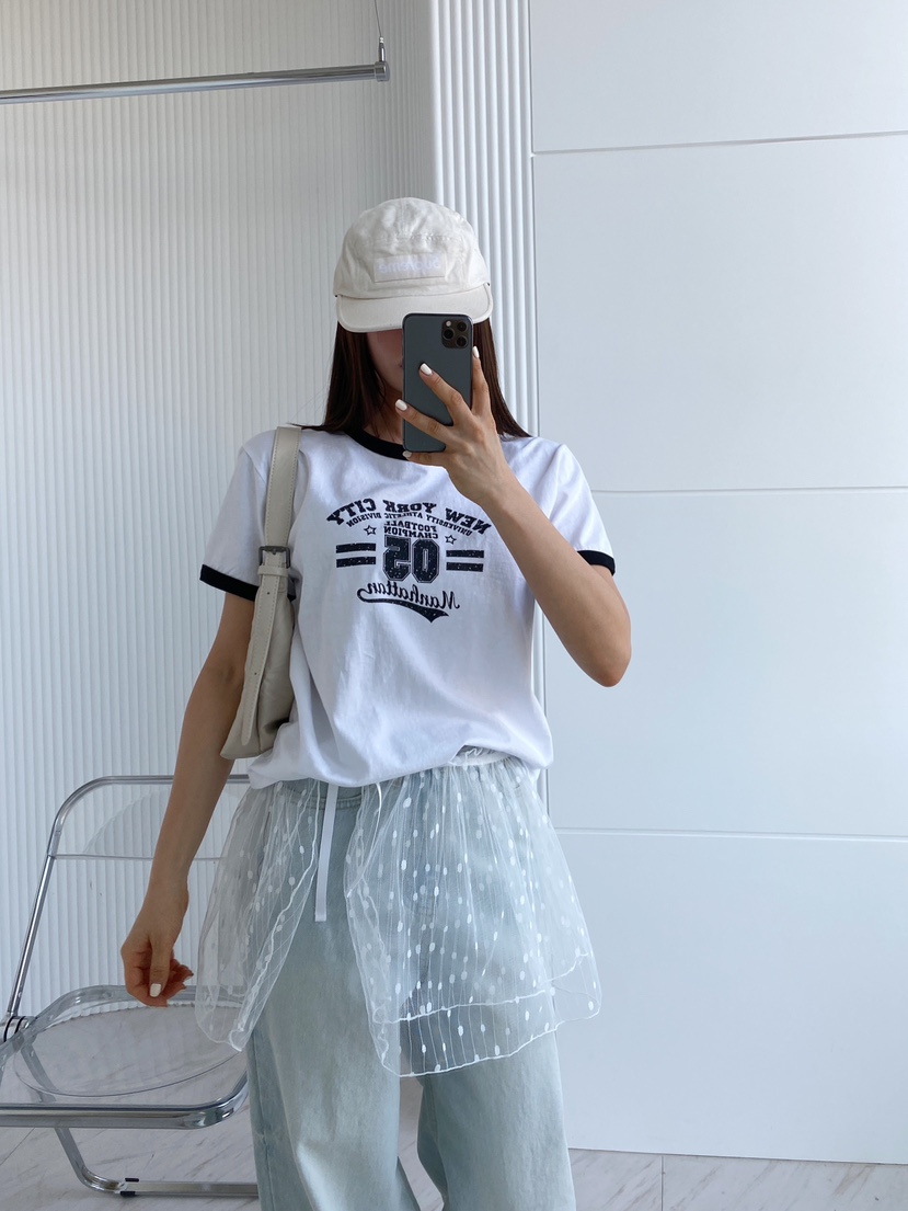 CLOTH直郵韓國代購㊣女裝新款職業25春夏熱賣時尚休閑人氣T恤CLOTHT恤
