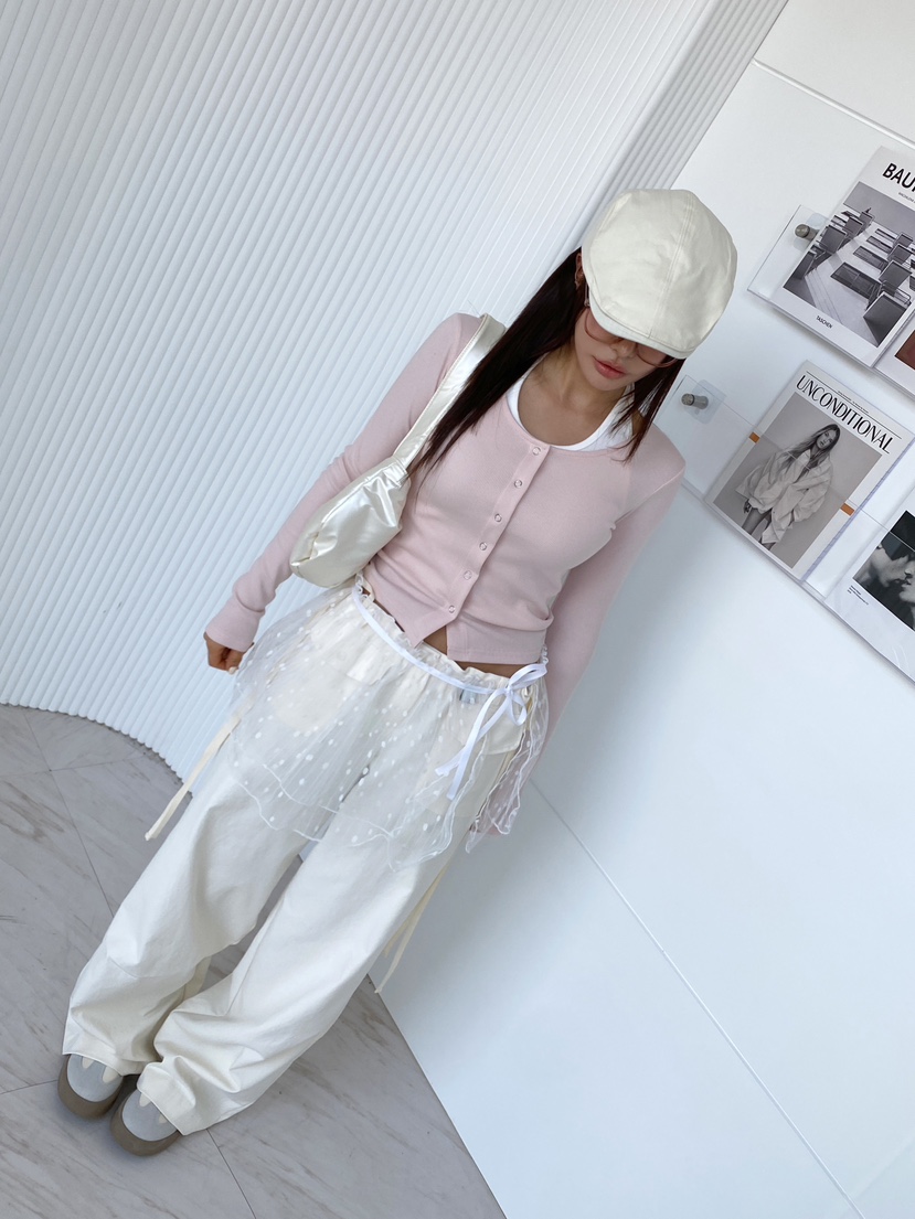 CLOTH直郵韓國代購㊣女裝新品人氣休閑熱賣推薦時尚休閑褲口袋CLOTH休閑褲
