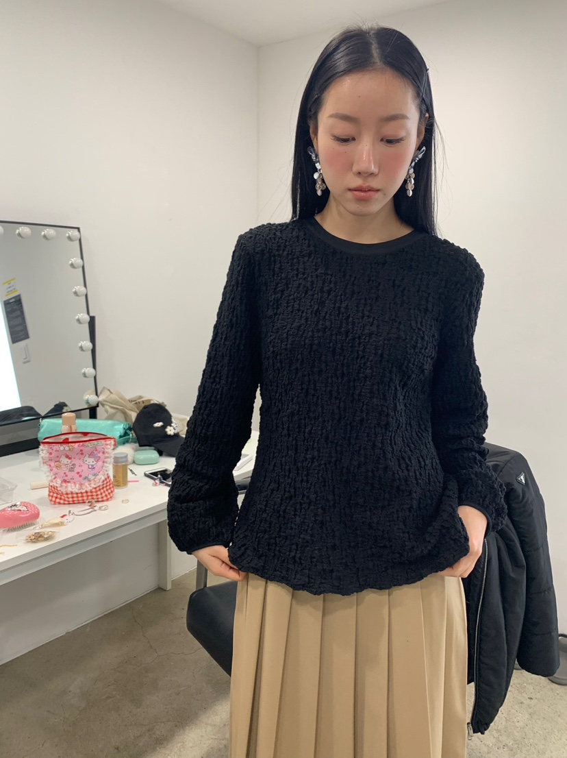 LOVE MY SANTA韓國直郵㊣女裝新品熱賣推薦人氣襯衫蕾絲衫Santa/LOVE MY SANTA襯衫/蕾絲衫圖色3