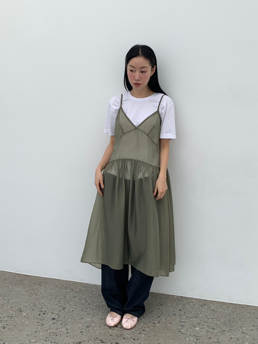 LOVE MY SANTA韓國㊣直郵東大門代購女裝新品時尚連衣裙歐根紗Santa/LOVE MY SANTA連衣裙圖色3