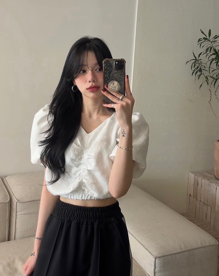 AMUSE SEOUL韓國直郵㊣女裝新品休閑人氣熱賣時尚襯衫蕾絲衫AMUSE SEOUL襯衫/蕾絲衫