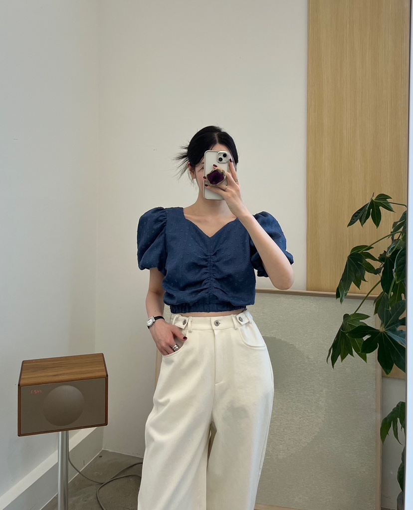 AMUSE SEOUL韓國直郵㊣女裝新品休閑人氣熱賣時尚襯衫蕾絲衫AMUSE SEOUL襯衫/蕾絲衫