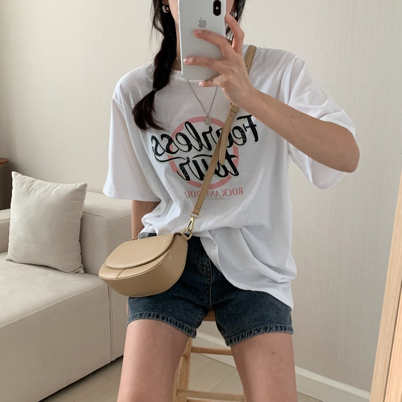 HELLO JINI韓國直郵㊣女裝新品人氣熱賣推薦休閑25春夏T恤HELLO JINIT恤
