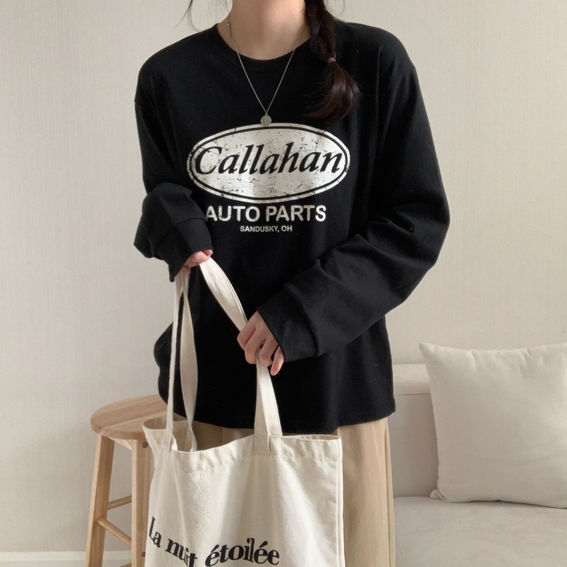 HELLO JINI韓國直郵㊣女裝新款職業25春夏人氣推薦長袖T恤HELLO JINI長袖T恤