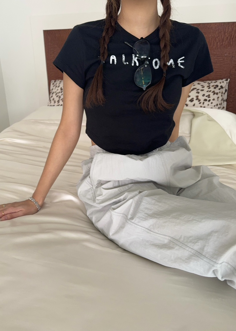 OUPPT直郵韓國代購㊣女裝新款熱賣25春夏職業推薦人氣休閑T恤OUPPTT恤