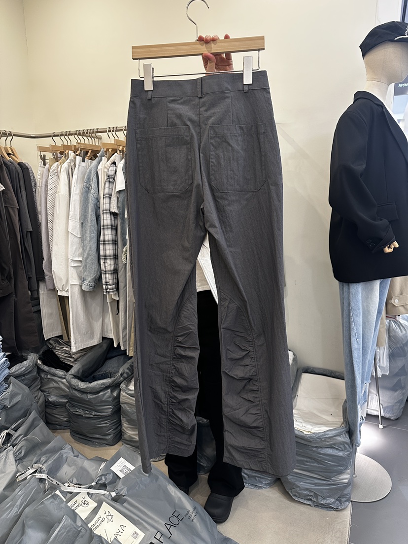 MONDAYMORING韓國直郵㊣女裝新品25春夏職業熱賣人氣休閑褲MONDAYMORING休閑褲