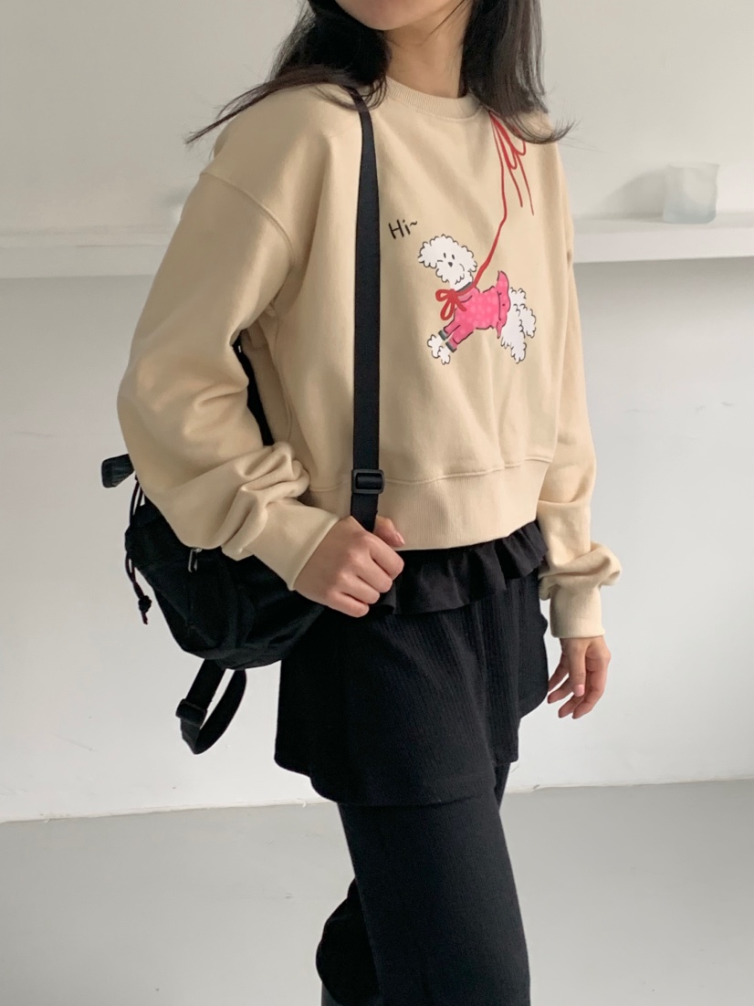 BEFORE SUNRISE韓國直郵㊣女裝新品休閑推薦25春夏時尚衛衣BEFORE SUNRISE衛衣