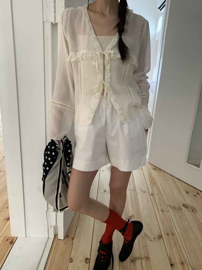 VAARA韓國直郵㊣女裝新品熱賣25春夏時尚職業休閑推薦短褲口袋VAARA短褲