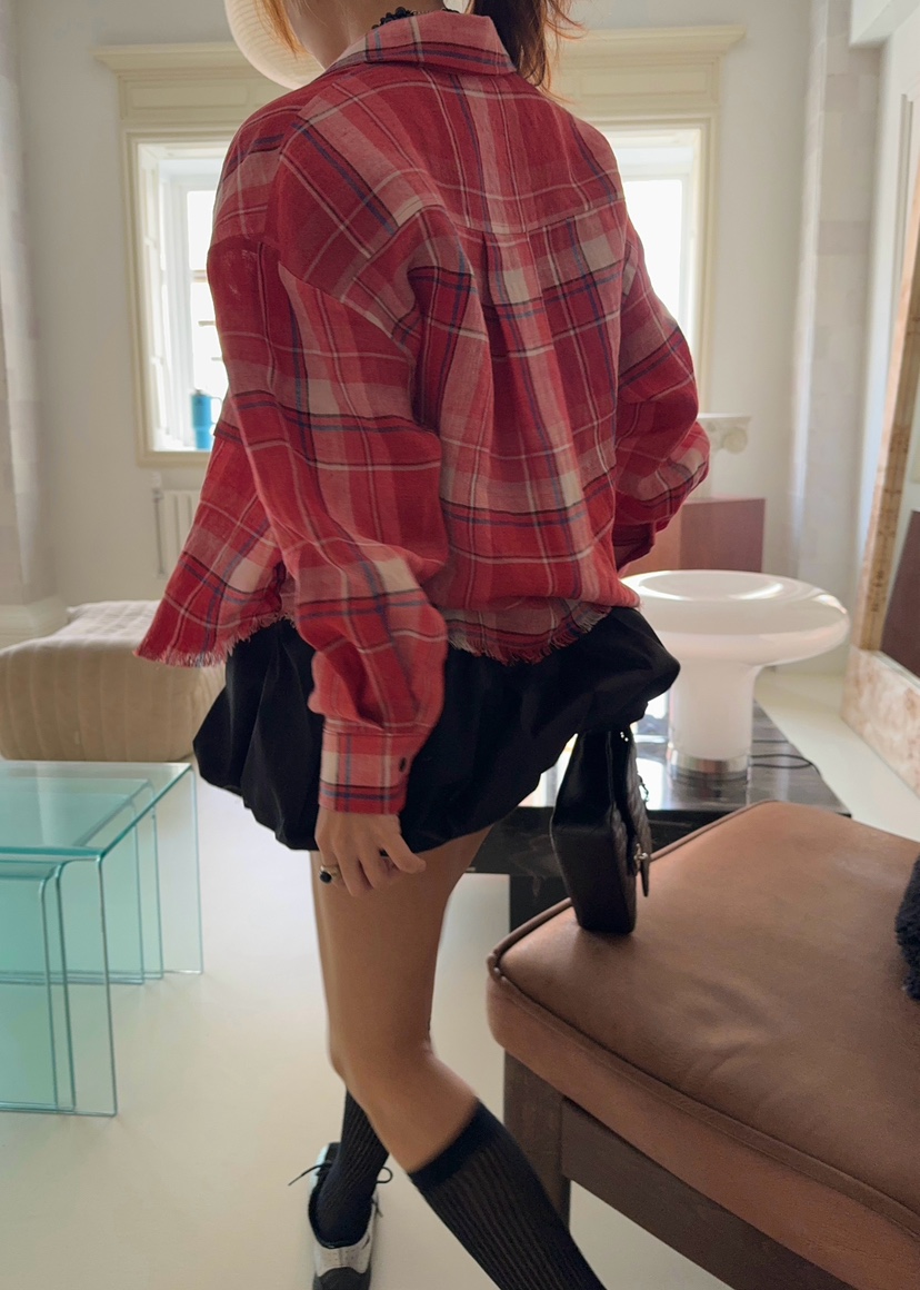 OUPPT韓國㊣直郵東大門代購女裝新款人氣熱賣襯衫蕾絲衫亞麻OUPPT襯衫/蕾絲衫