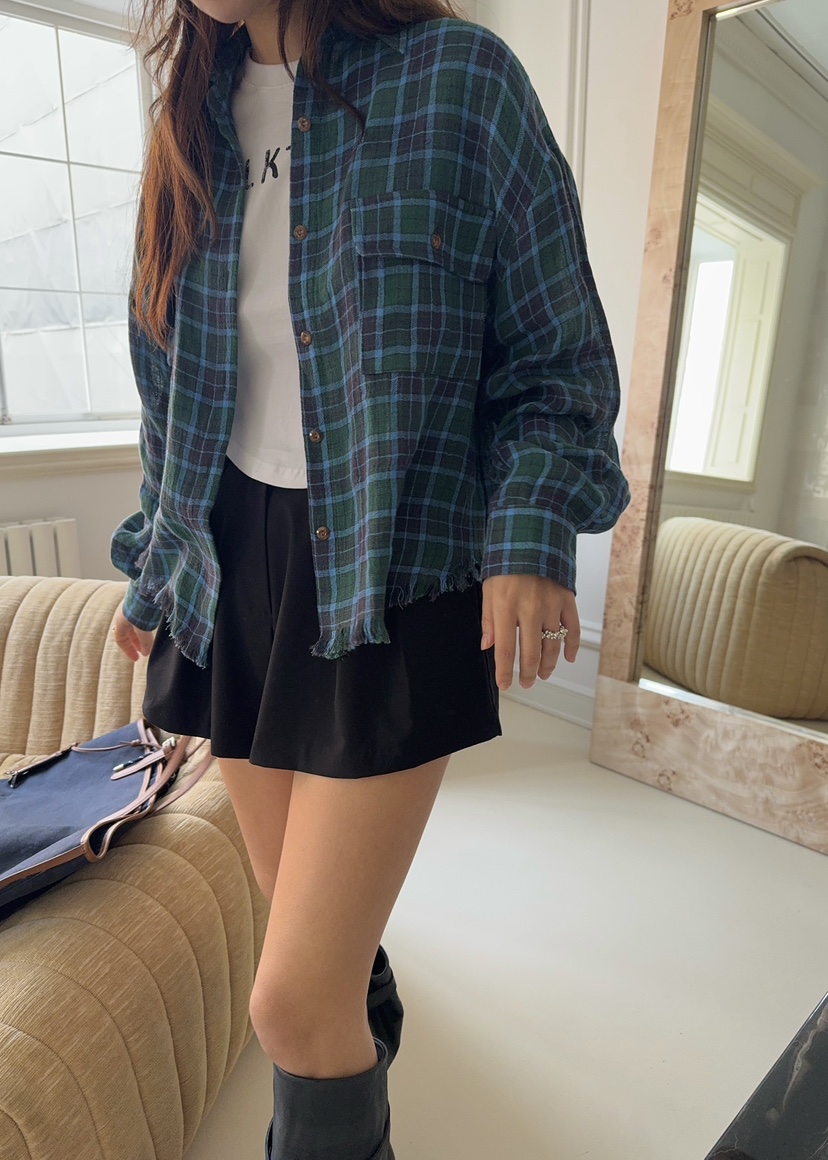 OUPPT韓國㊣直郵東大門代購女裝新款人氣熱賣襯衫蕾絲衫亞麻OUPPT襯衫/蕾絲衫