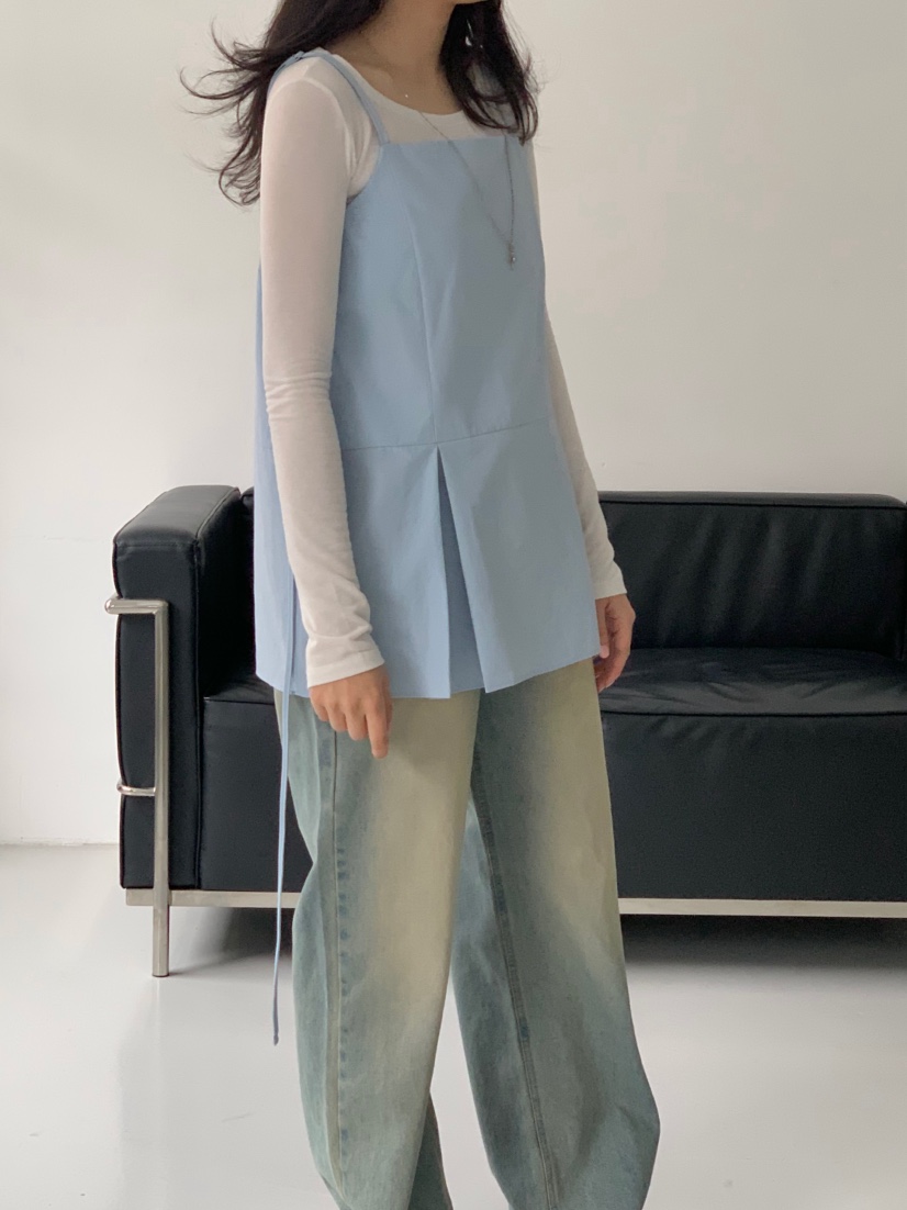 BEFORE SUNRISE直郵韓國代購㊣女裝新品熱賣職業人氣吊帶背心BEFORE SUNRISE吊帶/背心