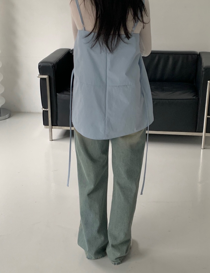 BEFORE SUNRISE直郵韓國代購㊣女裝新品熱賣職業人氣吊帶背心BEFORE SUNRISE吊帶/背心