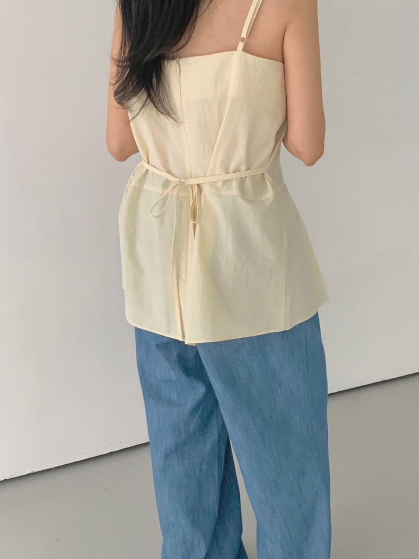 BEFORE SUNRISE直郵韓國代購㊣女裝新品熱賣職業人氣吊帶背心BEFORE SUNRISE吊帶/背心