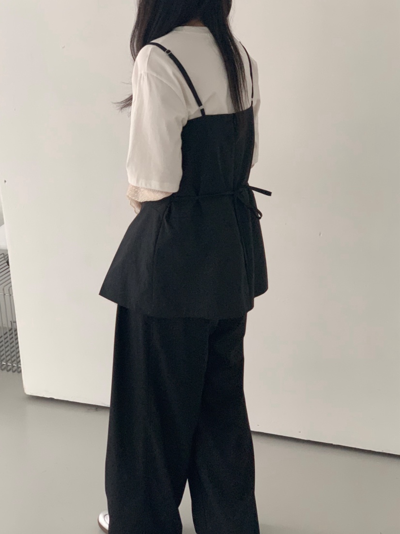 BEFORE SUNRISE直郵韓國代購㊣女裝新品熱賣職業人氣吊帶背心BEFORE SUNRISE吊帶/背心