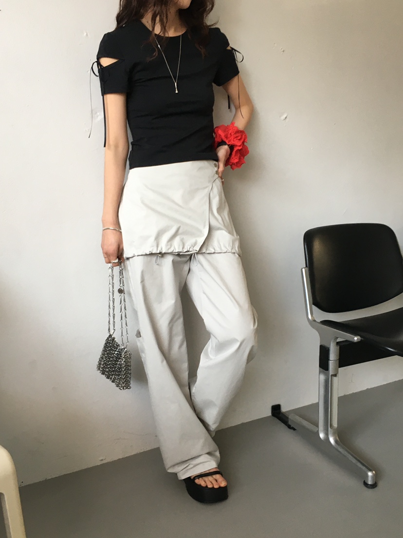 MONDAYMORING韓國直郵㊣女裝新品人氣休閑25春夏熱賣時尚裙褲MONDAYMORING裙褲