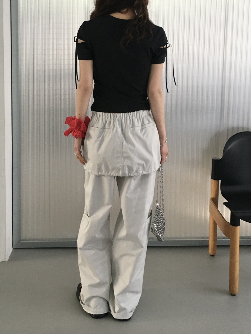 MONDAYMORING韓國直郵㊣女裝新品人氣休閑25春夏熱賣時尚裙褲MONDAYMORING裙褲