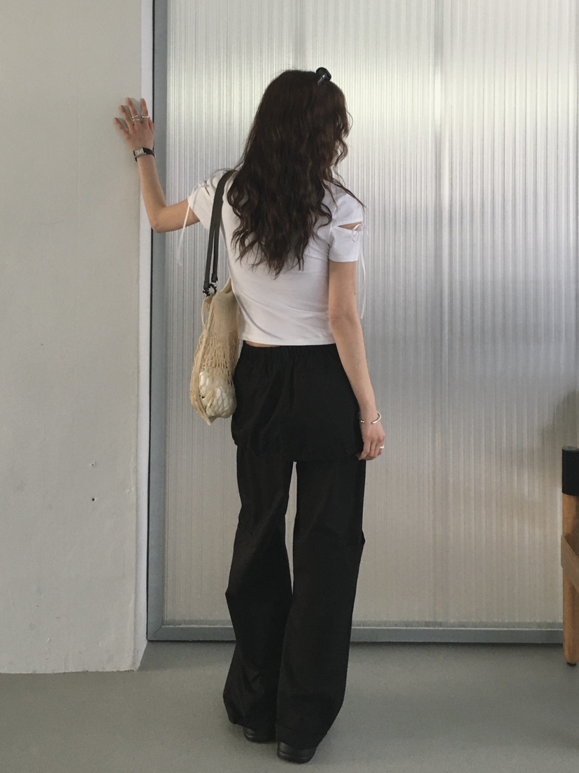 MONDAYMORING韓國直郵㊣女裝新品人氣休閑25春夏熱賣時尚裙褲MONDAYMORING裙褲