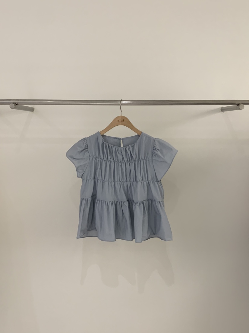 SLAT韓國直郵㊣女裝新品25春夏職業推薦時尚休閑襯衫蕾絲衫SLAT襯衫/蕾絲衫圖色3