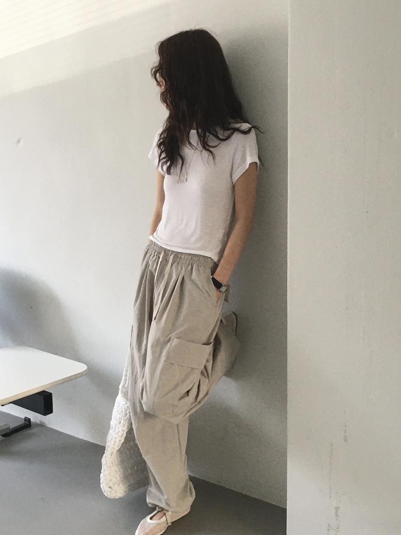 MONDAYMORING韓國㊣直郵東大門代購女裝新品人氣25春夏休閑褲MONDAYMORING休閑褲