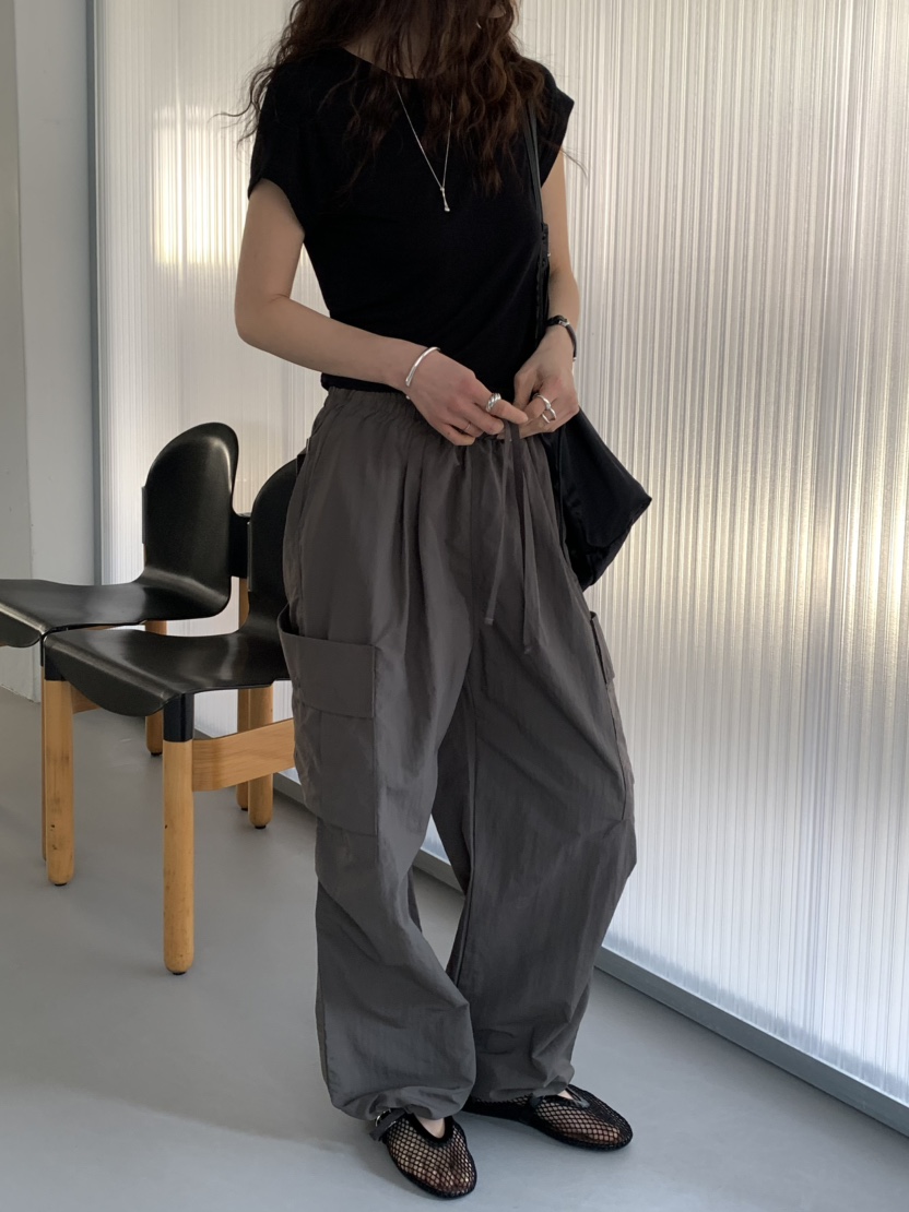 MONDAYMORING韓國㊣直郵東大門代購女裝新品人氣25春夏休閑褲MONDAYMORING休閑褲