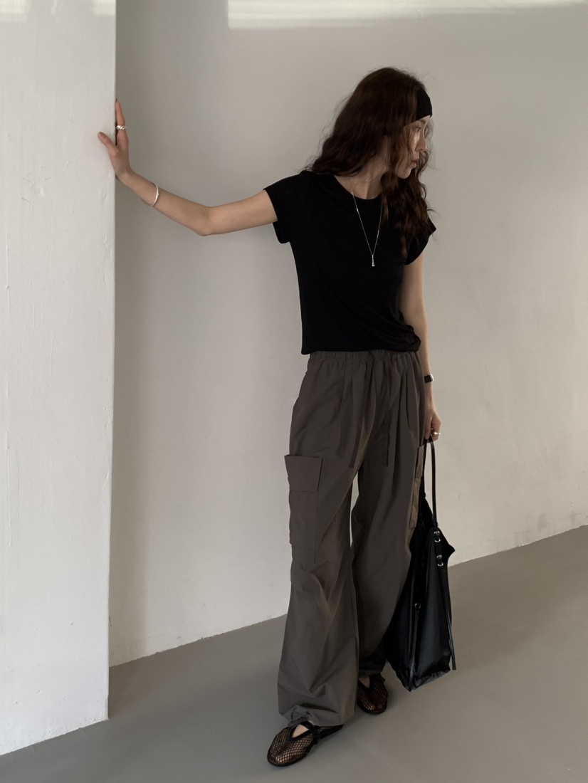 MONDAYMORING韓國㊣直郵東大門代購女裝新品人氣25春夏休閑褲MONDAYMORING休閑褲