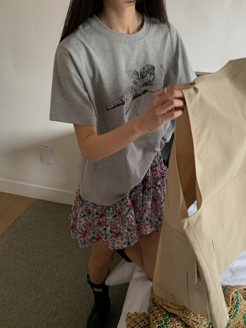 CAMEL-P(此品牌名稱會遭售假投訴,建議淘寶店鋪商品名稱中不要使用)韓國直郵㊣東大門實拍女裝新品職業T恤Came_l 家T恤