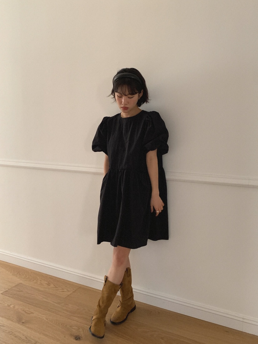 SLAT韓國直郵㊣東大門實拍女裝新款休閑推薦熱賣時尚連衣裙SLAT連衣裙