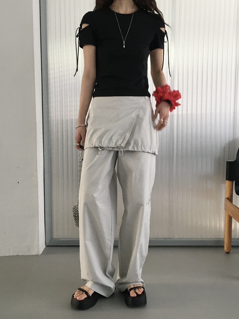 MONDAYMORING韓國直郵㊣女裝新品25春夏推薦時尚人氣休閑T恤MONDAYMORINGT恤