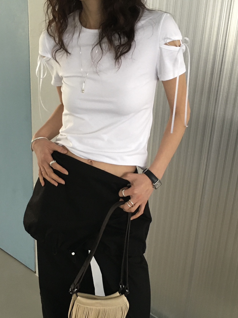 MONDAYMORING韓國直郵㊣女裝新品25春夏推薦時尚人氣休閑T恤MONDAYMORINGT恤