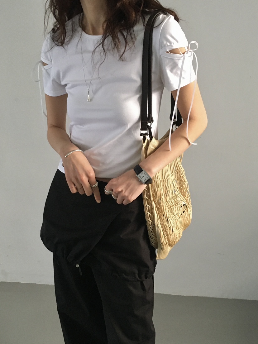 MONDAYMORING韓國直郵㊣女裝新品25春夏推薦時尚人氣休閑T恤MONDAYMORINGT恤