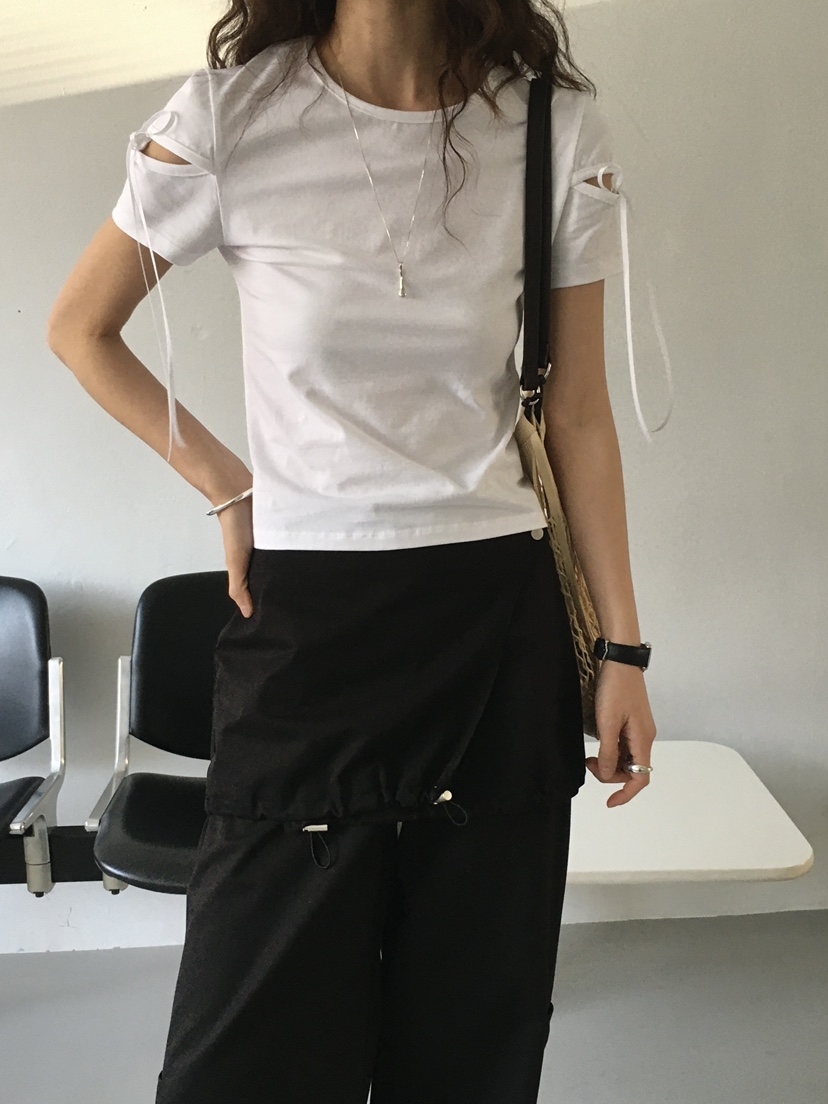 MONDAYMORING韓國直郵㊣女裝新品25春夏推薦時尚人氣休閑T恤MONDAYMORINGT恤