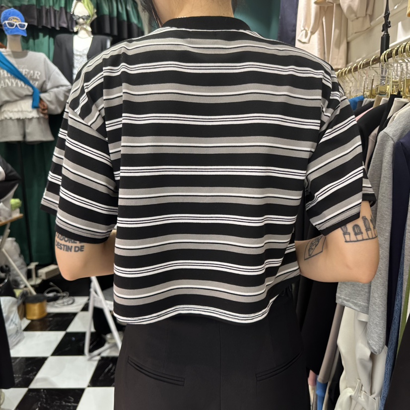 3COLOR(此品牌名稱會遭售假投訴,建議淘寶店鋪商品名稱中不要使用)韓國直郵㊣東大門實拍女裝新款休閑T恤Three colorT恤