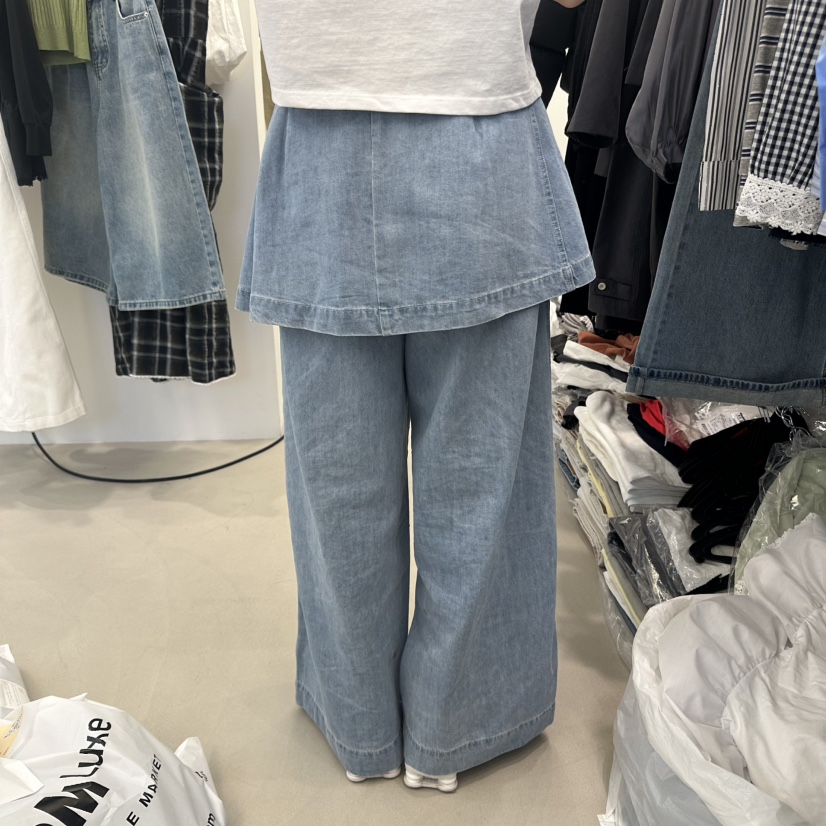 RIVER RAIN直郵韓國代購㊣女裝新品休閑25春夏熱賣職業裙褲RIVER RAIN裙褲