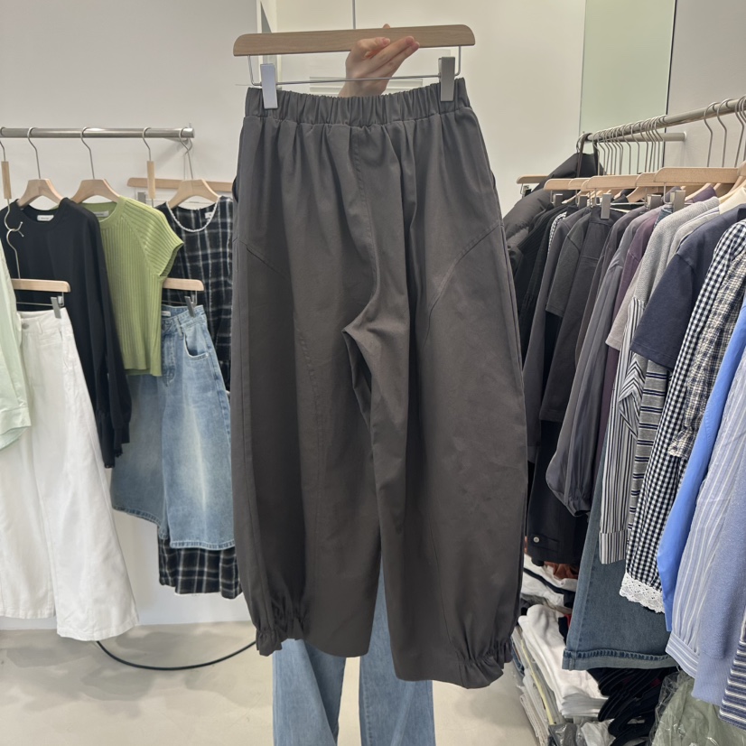 RIVER RAIN韓國直郵㊣東大門實拍女裝新品熱賣25春夏休閑褲RIVER RAIN休閑褲