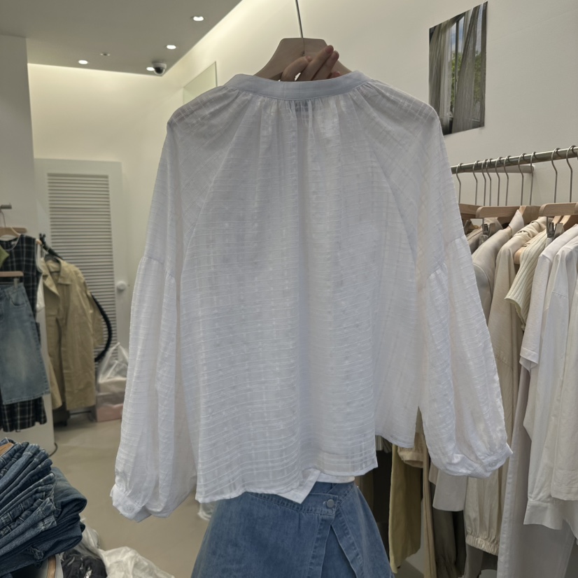 RIVER RAIN韓國㊣直郵東大門代購女裝新品推薦熱賣襯衫蕾絲衫RIVER RAIN襯衫/蕾絲衫