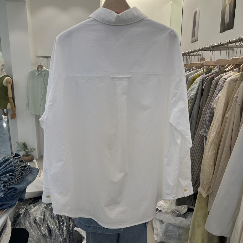 RIVER RAIN直郵韓國代購㊣女裝新品25春夏時尚熱賣襯衫蕾絲衫RIVER RAIN襯衫/蕾絲衫