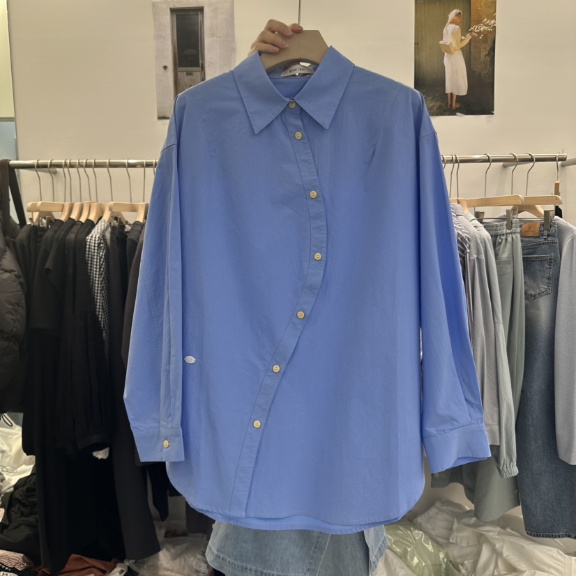 RIVER RAIN直郵韓國代購㊣女裝新品25春夏時尚熱賣襯衫蕾絲衫RIVER RAIN襯衫/蕾絲衫圖色3