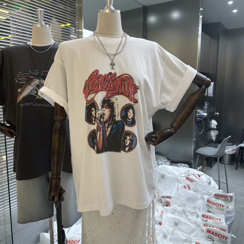 MADCITY韓國直郵㊣女裝新品25春夏休閑職業人氣推薦熱賣T恤MADCITYT恤