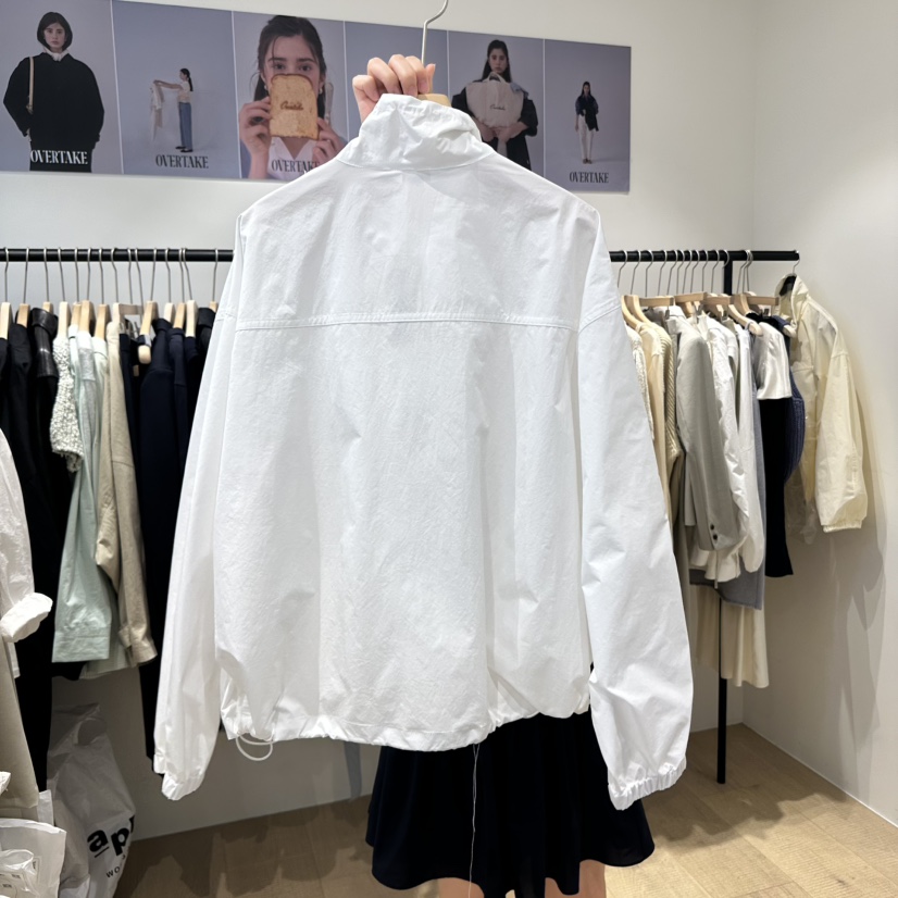 OVERTAKE直郵韓國代購㊣女裝新款職業熱賣推薦25春夏休閑夾克OVERTAKE夾克