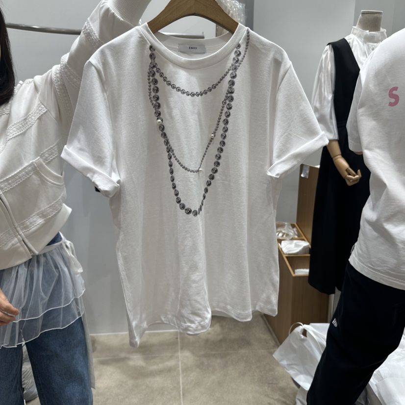 ENVY直郵韓國代購㊣女裝新款人氣25春夏休閑時尚職業推薦T恤ENVYT恤