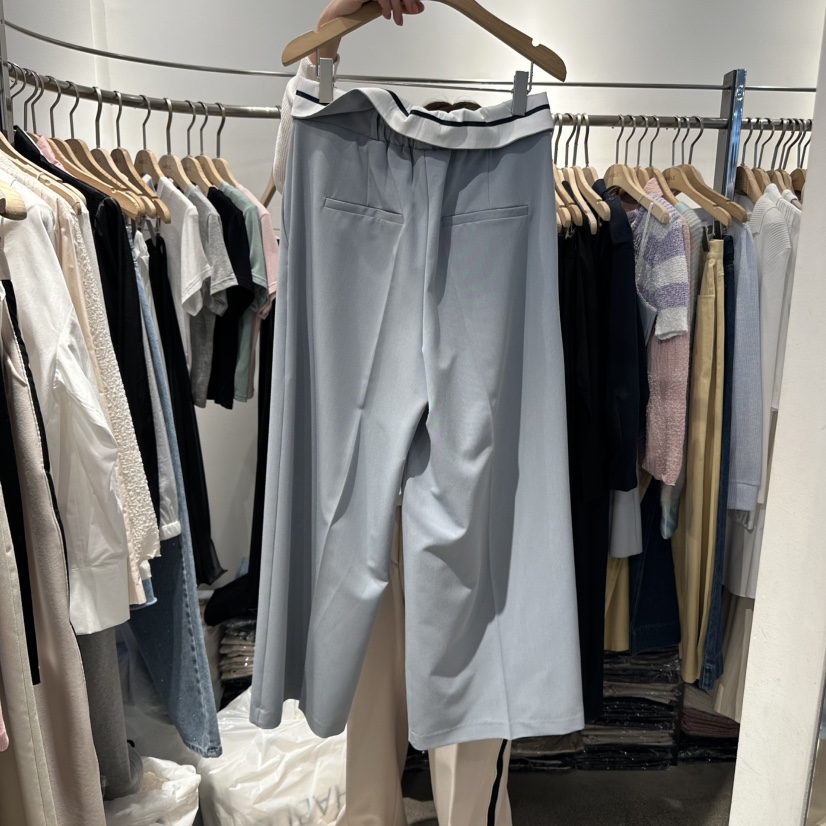 HABLE韓國直郵㊣女裝新品職業熱賣推薦休閑人氣25春夏休閑褲HABLE休閑褲